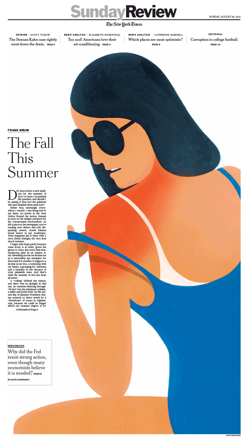 Sunday Review Cover: The Fall This Summer