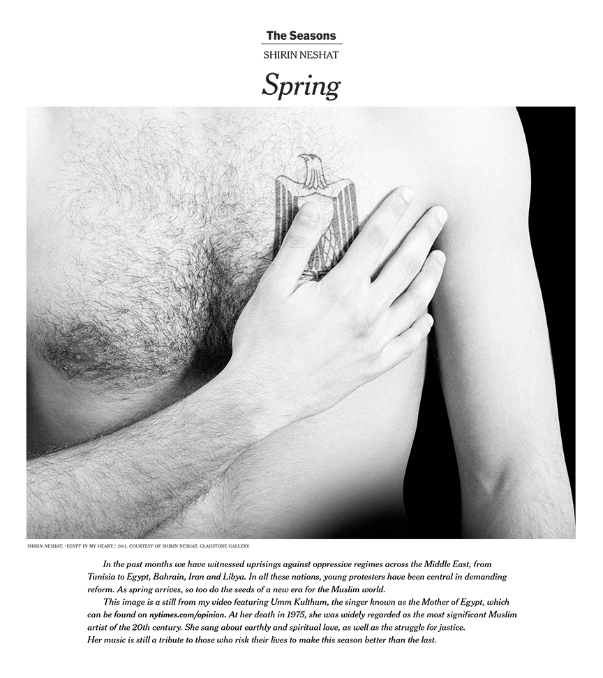Spring: Shirin Neshat